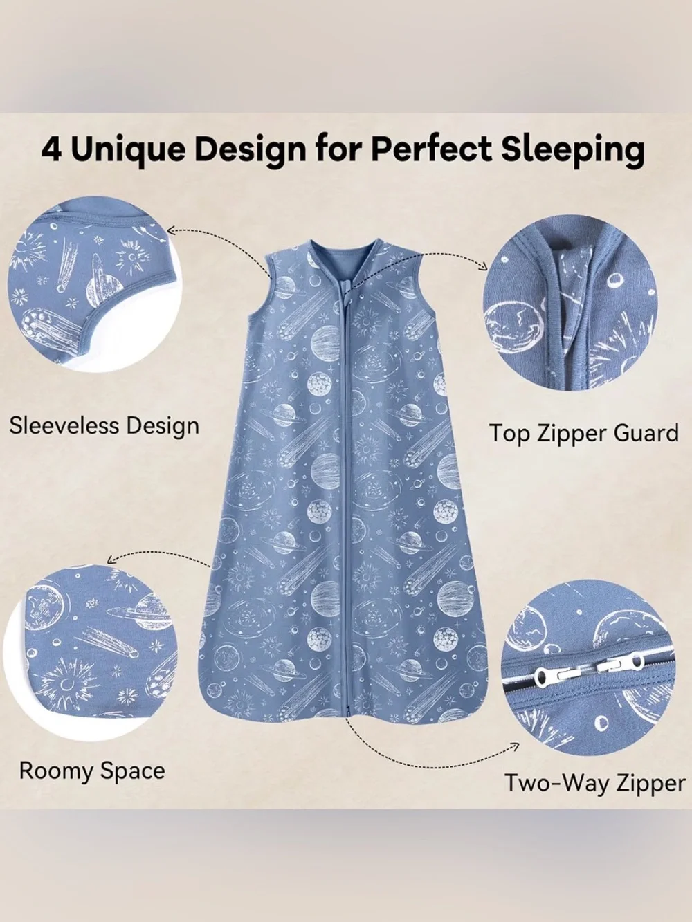 Set of 3 sleep sacks .5tog
